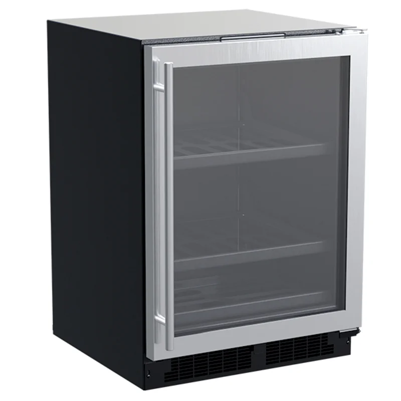 Marvel - 23.875 Inch 5.5 cu. ft Built In / Integrated Beverage Centre Refrigerator in Stainless - MLBV224-SG01A Stainless