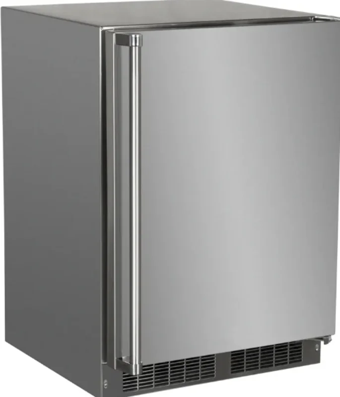 Marvel - 24 Inch 4.9 cu. ft Under Counter Fridge Refrigerator in Stainless - MORF224-SS31A Stainless