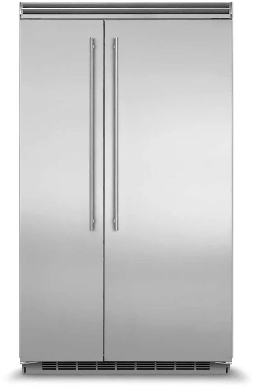 Marvel - 48 Inch 29.05 cu. ft Side by Side Refrigerator in Stainless - MP48SS2NS Stainless