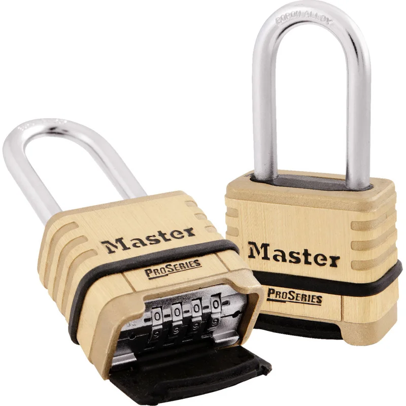 Master Lock 1175LHRS All Weather Combination Round Shackle Padlock