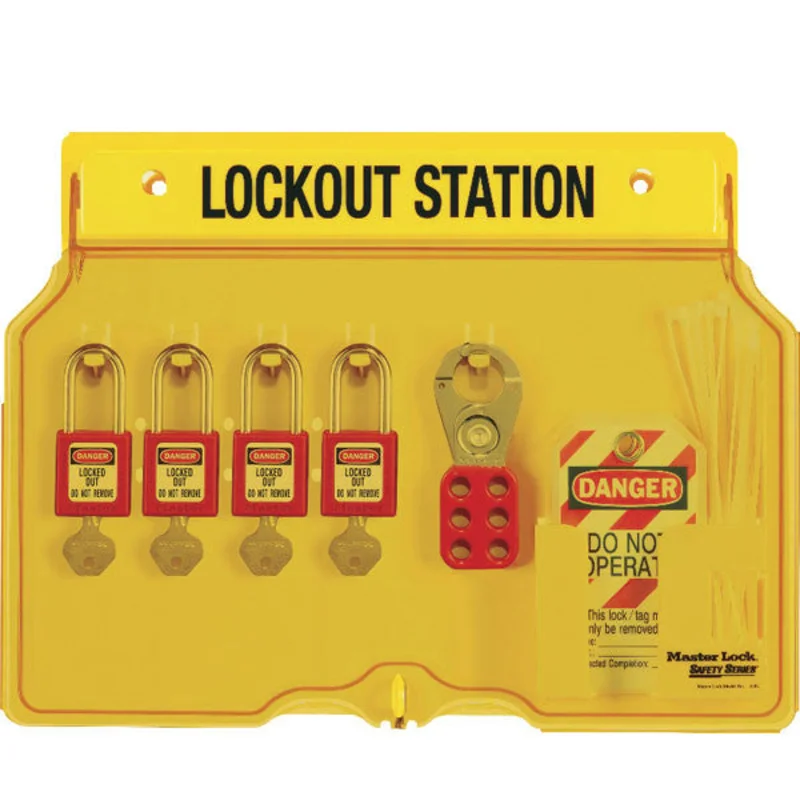 Master Lock 1482BP410 Padlock Station
