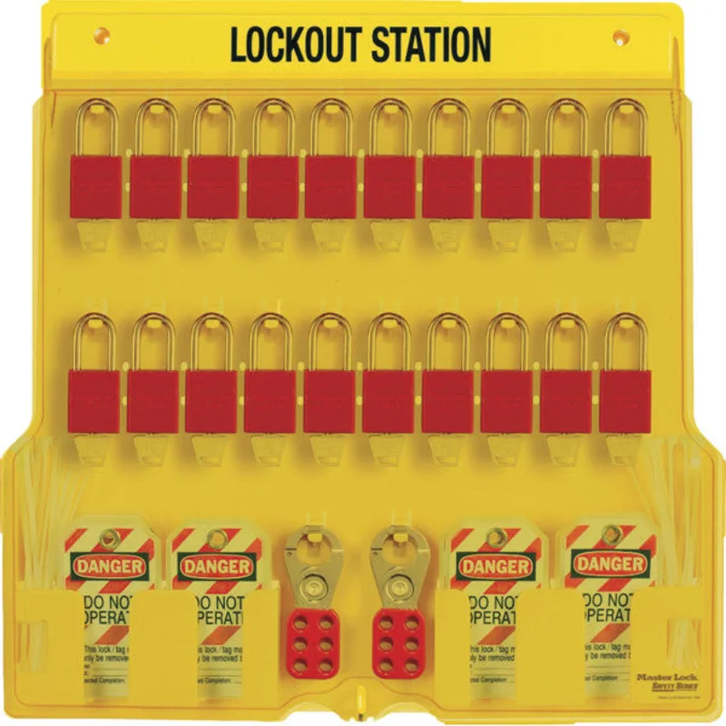 Master Lock 1484BP1106 Padlock Station