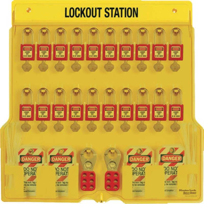 Master Lock 1484BP410 Padlock Station