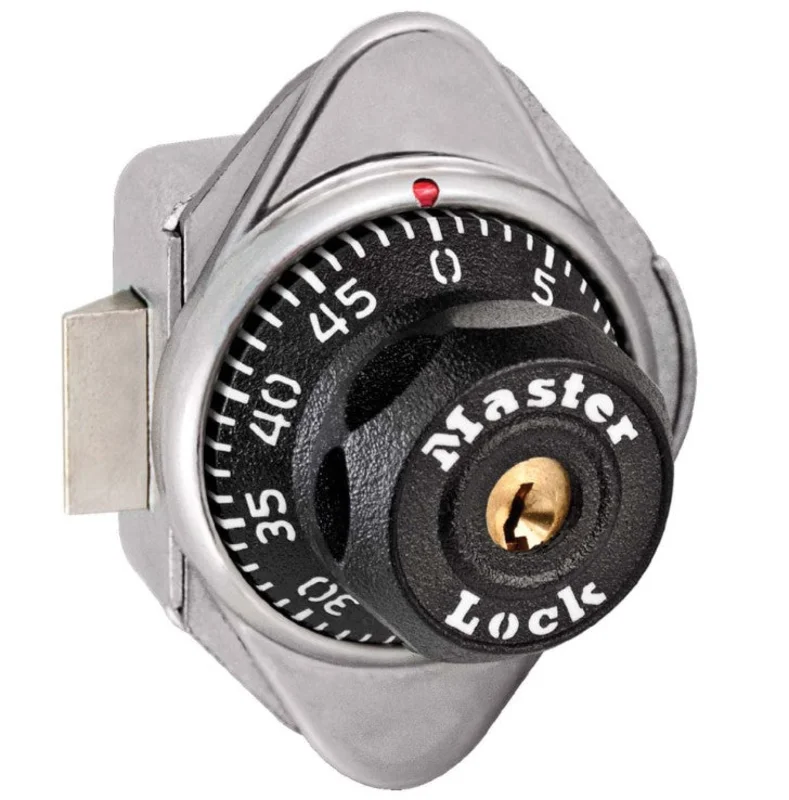 Master Lock 1652 Built-In Combination Locker Lock Black Plastic