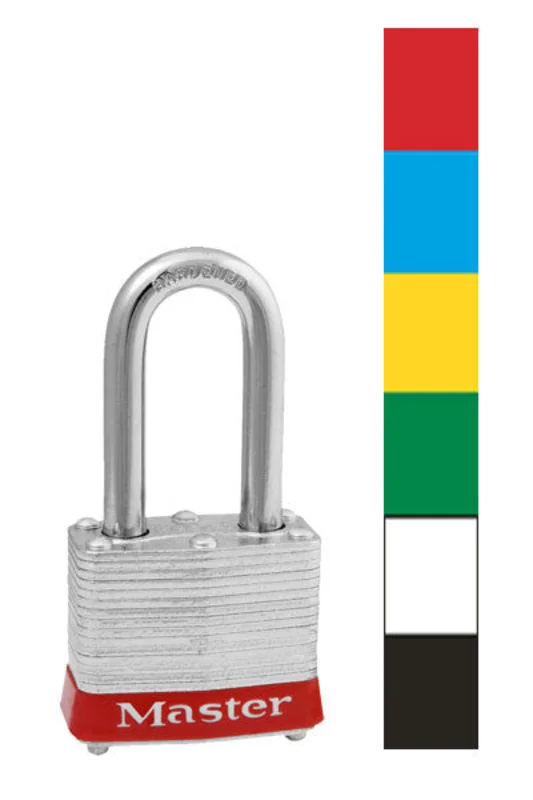 Master Lock 3LF Safety Lockout Padlock Black