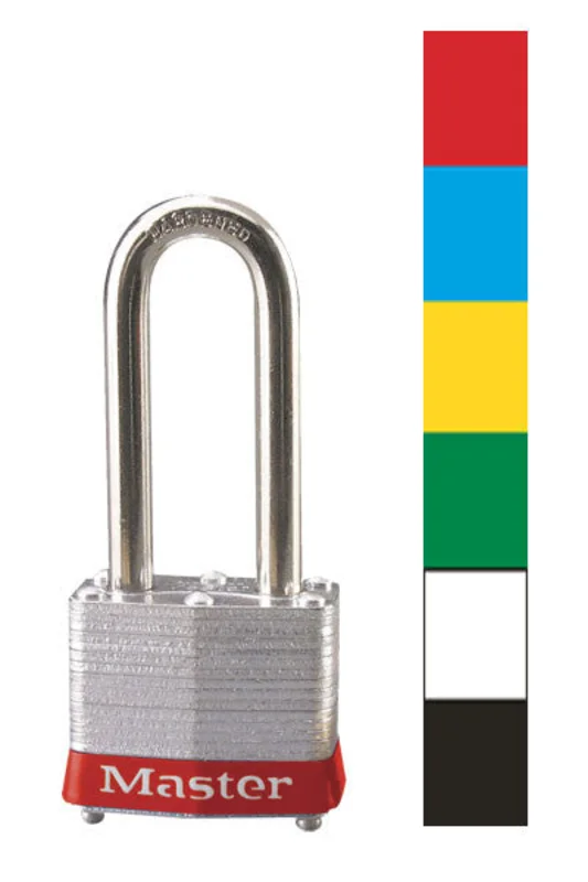 Master Lock 3LH Safety Lockout Padlock Black
