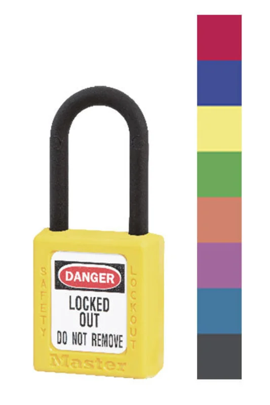 Master Lock 406 Safety Lockout Padlock Black