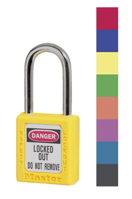 Master Lock 410 Safety Lockout Padlock Red
