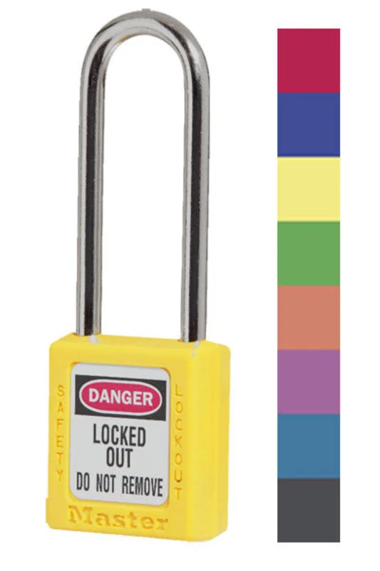 Master Lock 410LT Safety Lockout Padlock Black