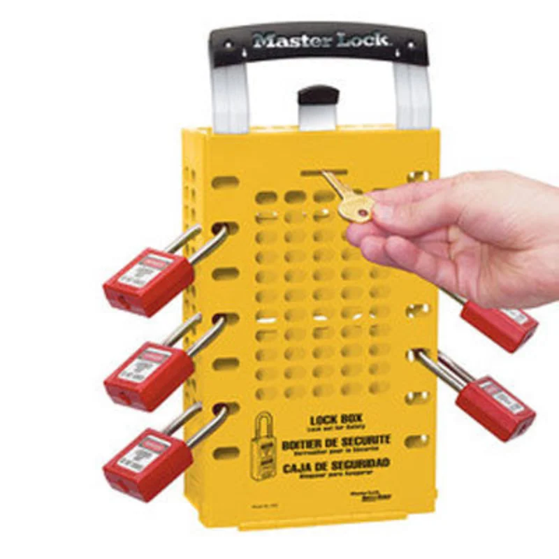 Master Lock 503YLW Portable or Wall Mounted Group Lock Box