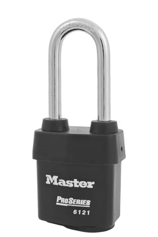 Master Lock 6121KALJ All Weather Keyed Alike Padlock Black