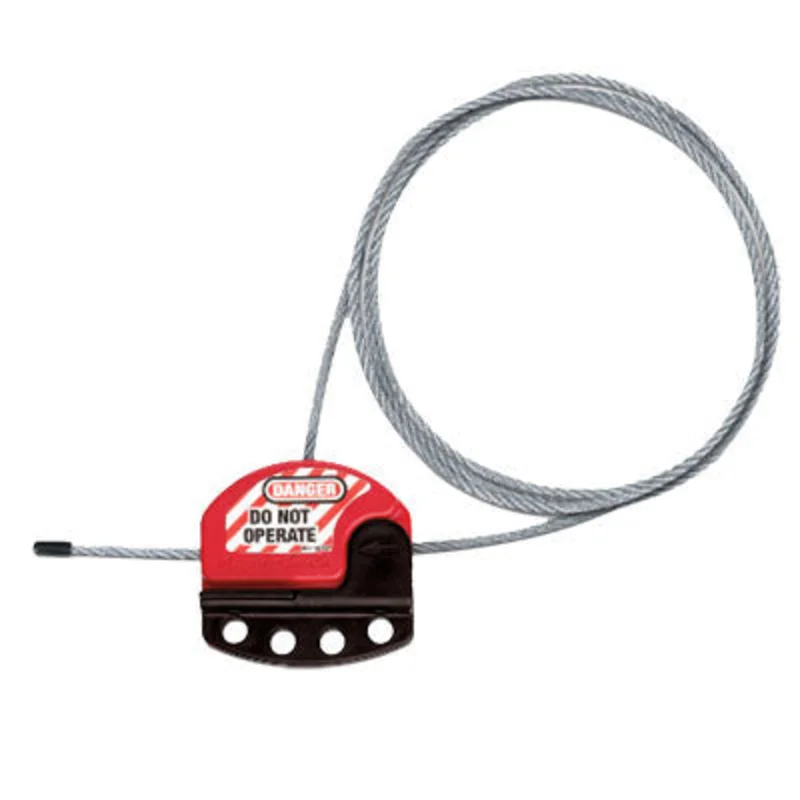 Master Lock S806 Adjustable Cable Lockout, 6 ft.