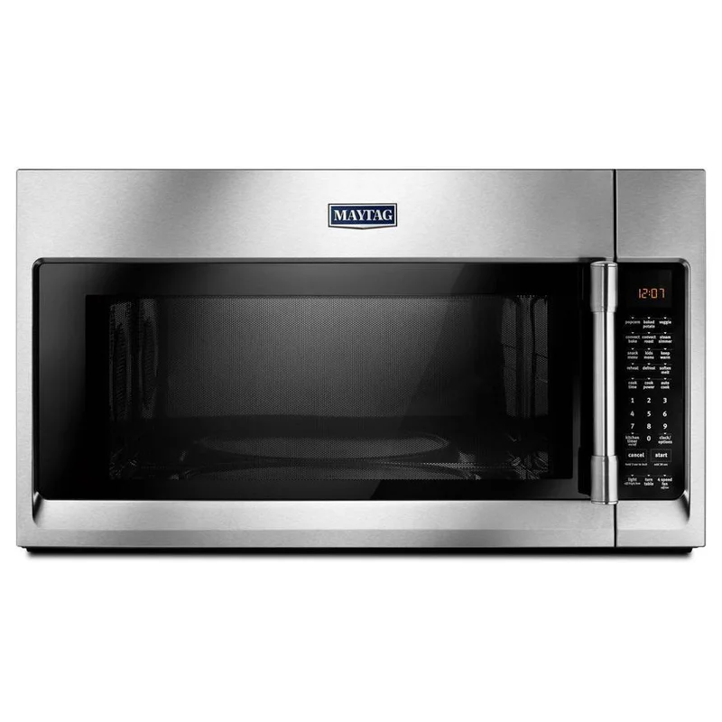 Maytag - 1.9 cu. Ft Over the range Microwave in Stainless - YMMV6190FZ Stainless