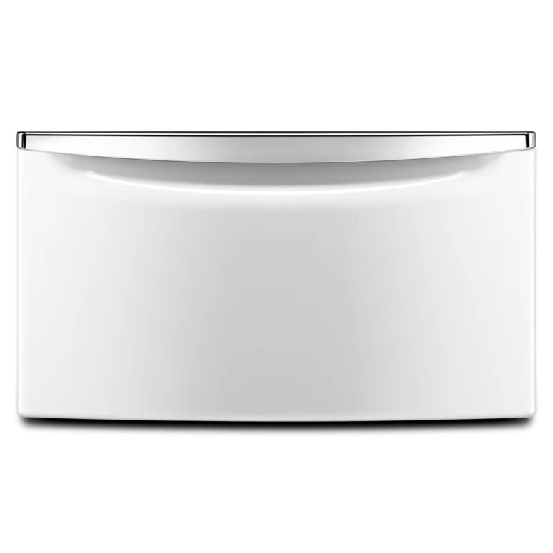 Maytag - 15.5" Pedestal for Front Load Washer and Dryer With Storage Accessories in White - XHPC155XW White
