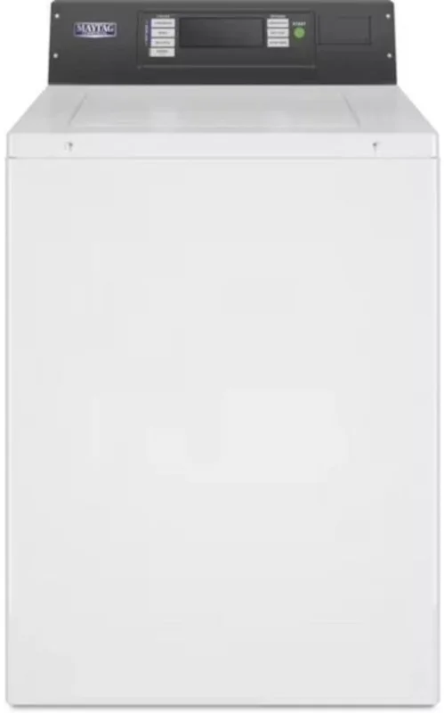 Maytag - 3.27 cu. Ft Top Load Washer in White - MAT24PRAWW White