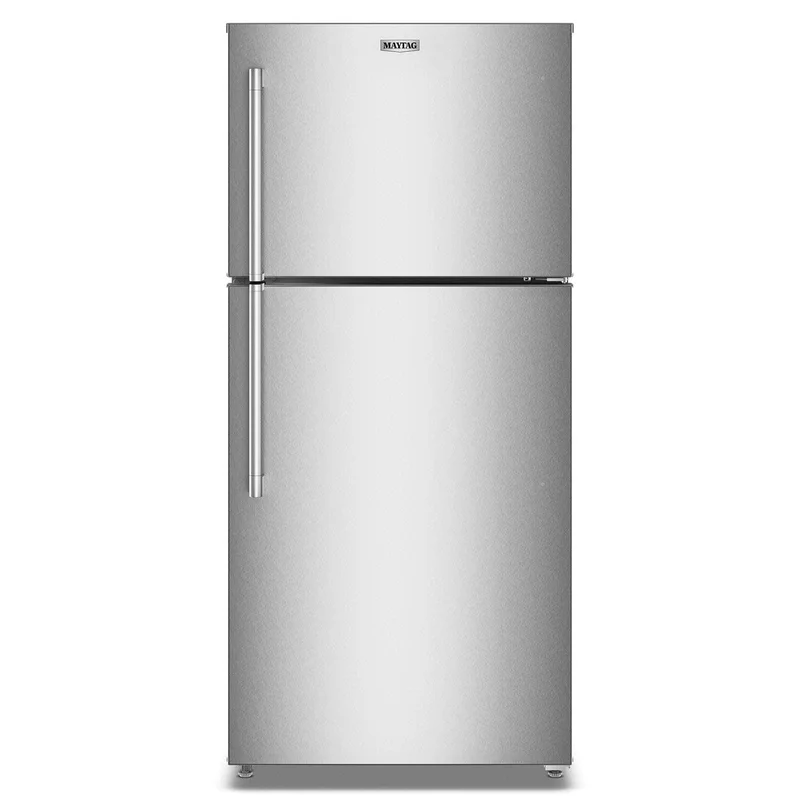 Maytag - 30 Inch 19.3 cu. ft Top Mount Refrigerator in Stainless - MRTX5119SZ Stainless