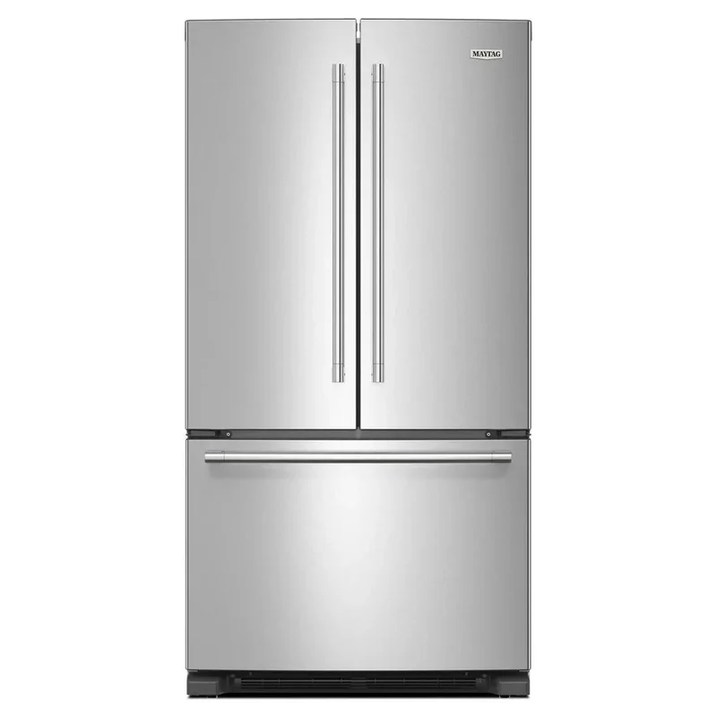 Maytag - 35.75 Inch 25.2 cu. ft French Door Refrigerator in Stainless - MRFF4236RZ Stainless