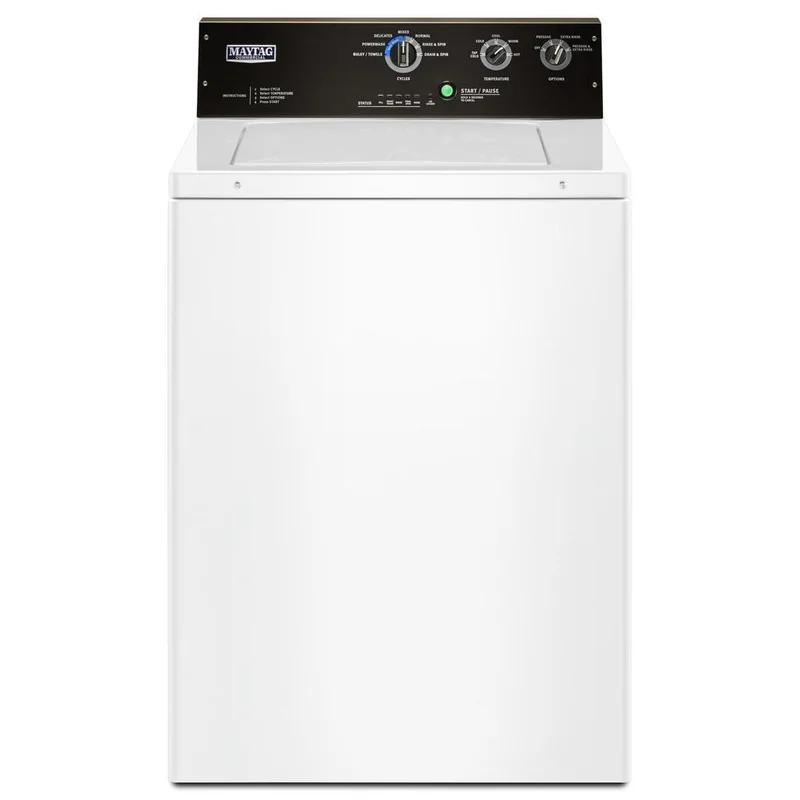 Maytag - 4 cu. Ft Top Load Washer in White - MVWP575GW White