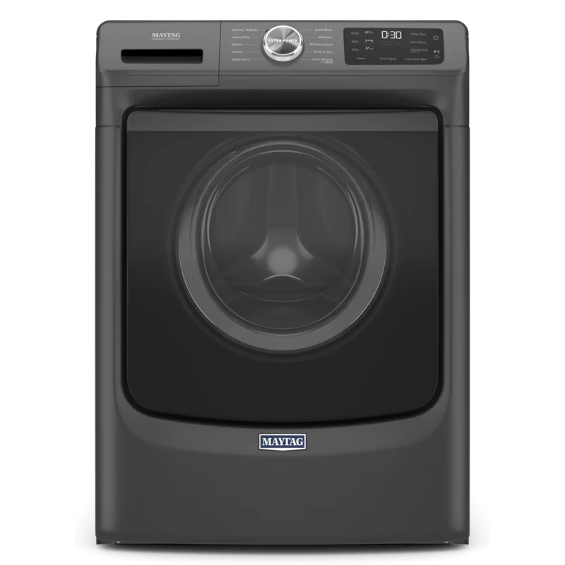 Maytag - 5.2 cu. Ft Front Load Washer in Black - MHW5630MBK Black