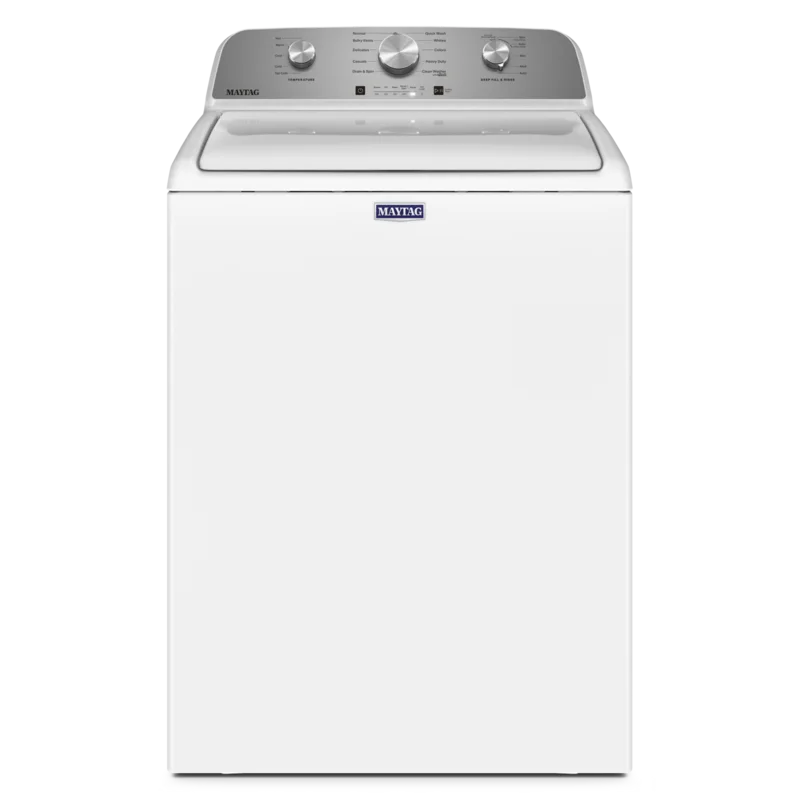 Maytag - 5.2 cu. Ft Top Load Washer in White - MVW4505MW White