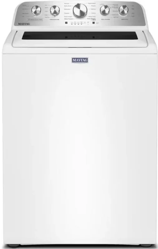 Maytag - 5.4 cu. Ft Top Load Washer in White - MTW5605RW White