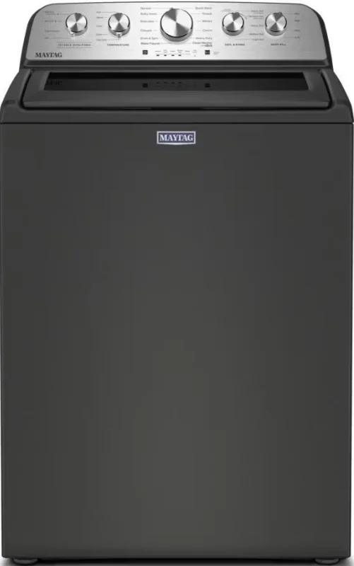 Maytag - 5.5 cu. Ft Top Load Washer in Black - MTW5600RU Black