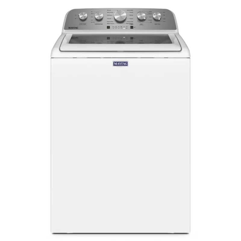 Maytag - 5.5 cu. Ft Top Load Washer in White - MVW5430MW White