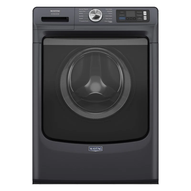 Maytag - 5.8 cu. Ft Front Load Washer in Midnight Steel - MFW7020RF Midnight Steel