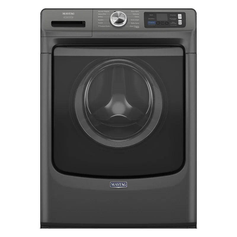 Maytag - 5.8 cu. Ft Front Load Washer in Volcano Black - MFW7020RU Black