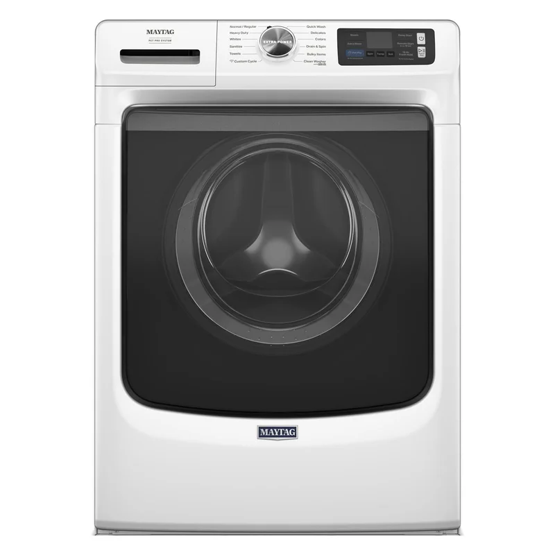 Maytag - 5.8 cu. Ft Front Load Washer in White - MFW7020RW White