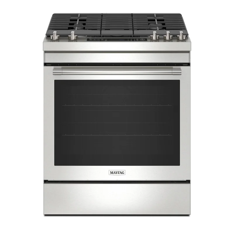 Maytag - 5.8 cu. ft Gas Range in Stainless - MGS8800PZ Stainless