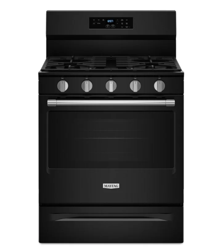 Maytag - 5 cu. ft Gas Range in Black - MFGS6030RB Black