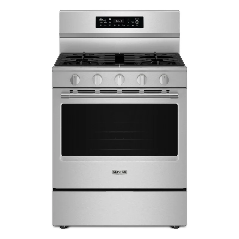 Maytag - 5 cu. ft Gas Range in Stainless - MFGS7030SZ Stainless