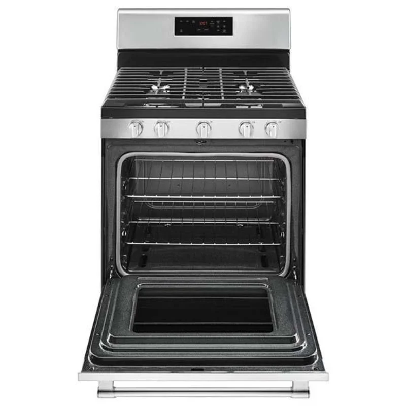 Maytag - 5 cu. ft Gas Range in Stainless - MGR6600FZ Stainless