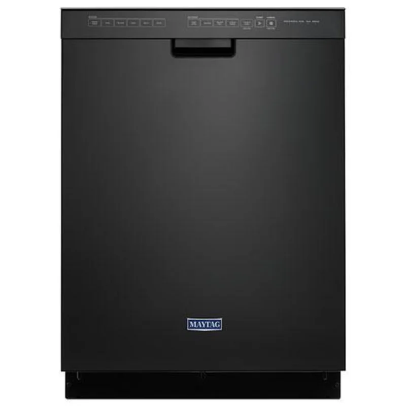 Maytag - 50 dBA Built In Dishwasher in Black - MDB4949SHB Black