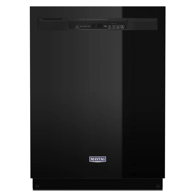 Maytag - 50 dBA Built In Dishwasher in Black - MDB4949SKB Black