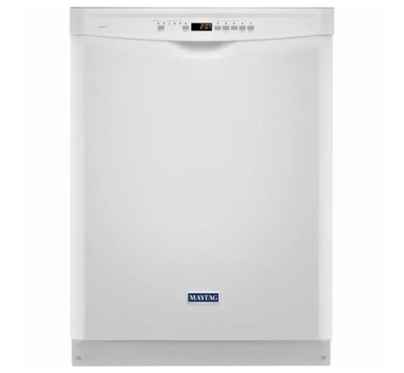 Maytag - 50 dBA Built In Dishwasher in White - MDB4949SHW White