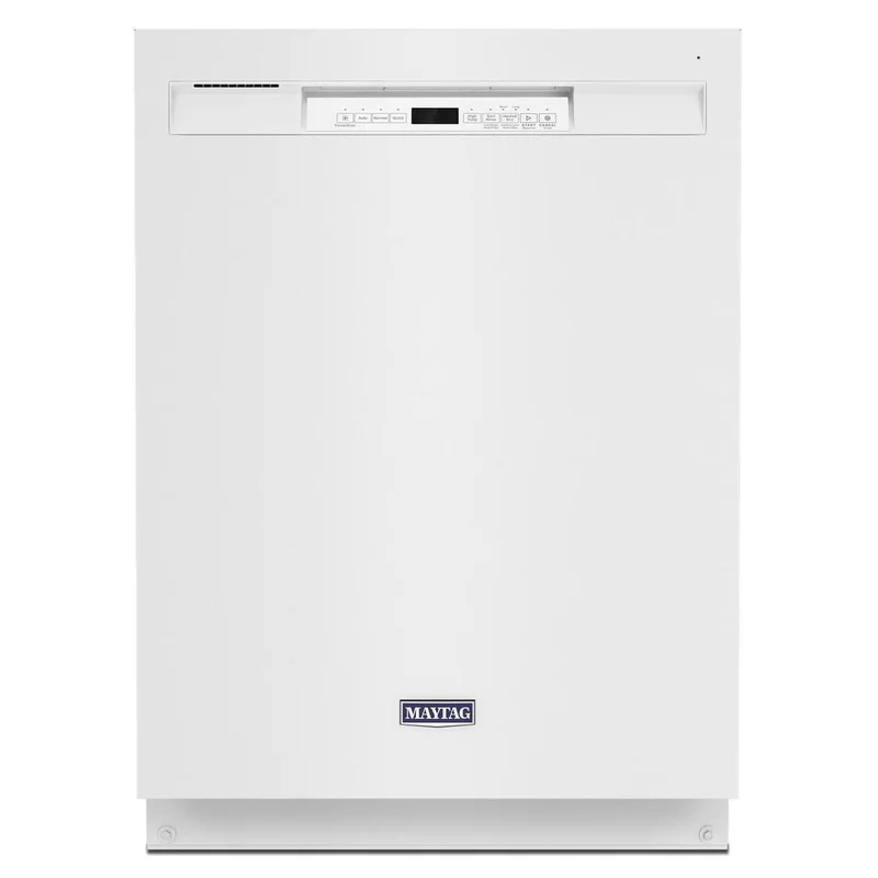 Maytag - 50 dBA Built In Dishwasher in White - MDB4949SKW White