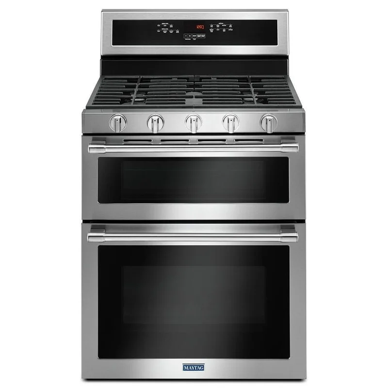 Maytag - 6 cu. ft Gas Range in Stainless - MGT8800FZ Stainless