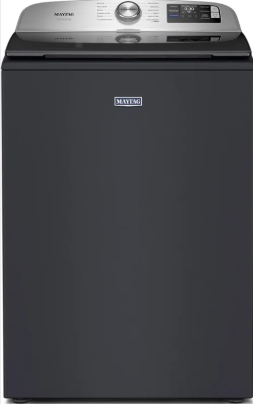 Maytag - 6 cu. Ft Top Load Washer in Black - MTW7205RF Black