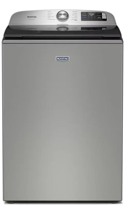 Maytag - 6 cu. Ft Top Load Washer in Stainless - MTW7205RR Stainless