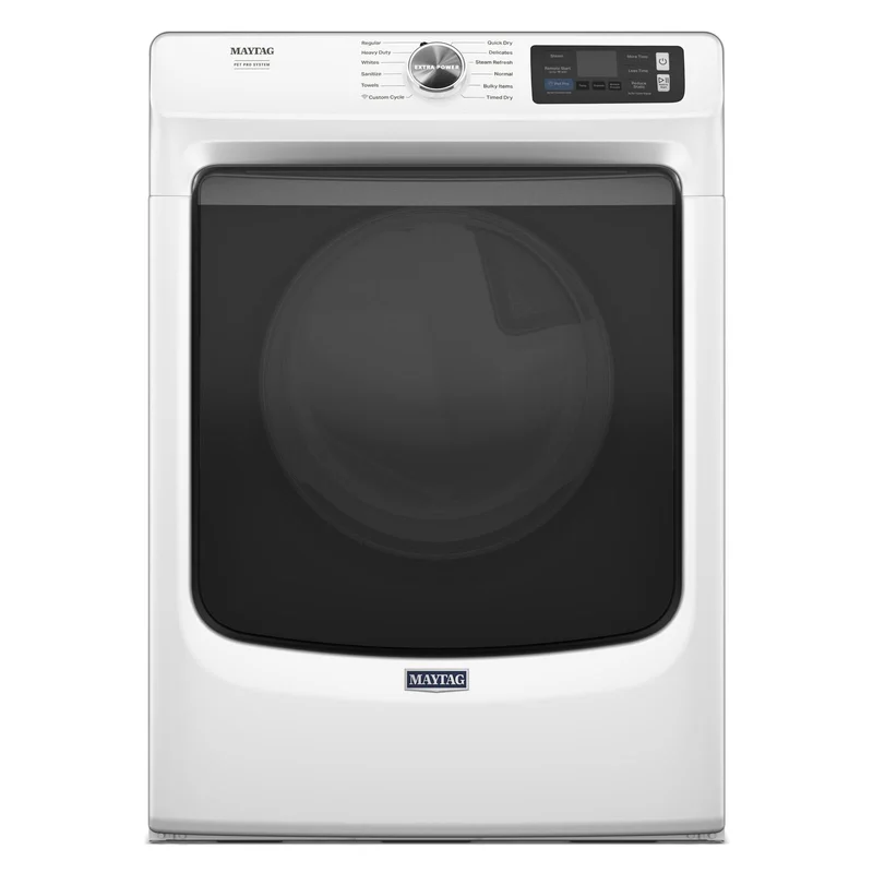 Maytag - 7.3 cu. Ft Electric Dryer in White - YMED7020RW White