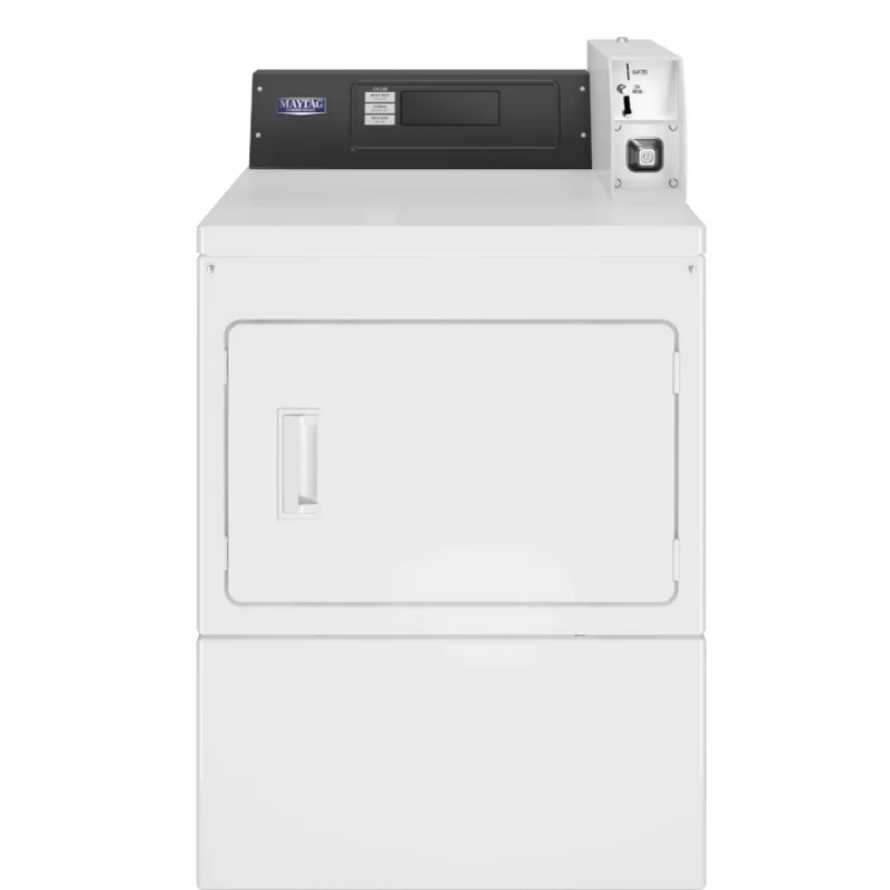 Maytag - 7.4 cu. Ft Commercial Dryer Dryer in White - MDE20PDFZW White