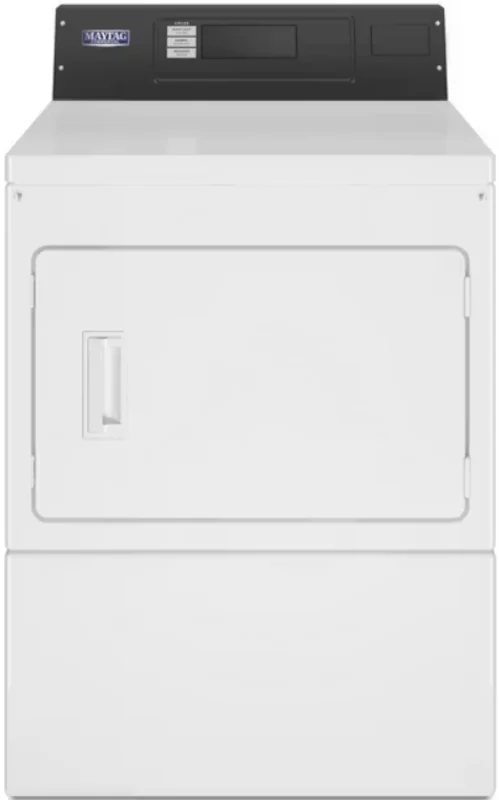 Maytag - 7.4 cu. Ft Commercial Dryer Dryer in White - MDE20PRFZW White