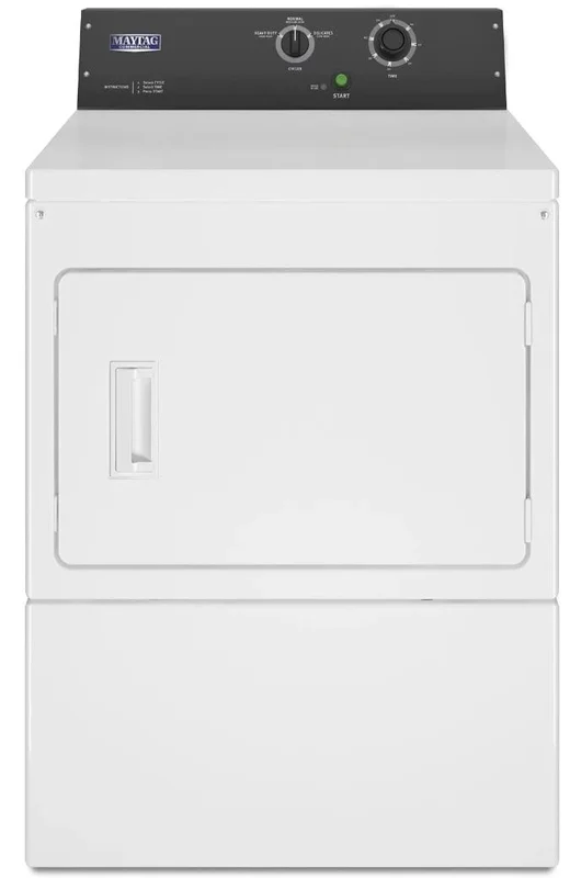 Maytag - 7.4 cu. Ft Electric Dryer in White - MDE20MNBZW White