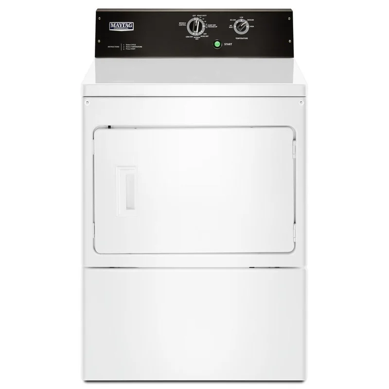 Maytag - 7.4 cu. Ft Electric Dryer in White - YMEDP575GW White