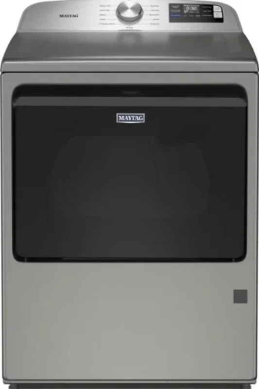 Maytag - 7.4 cu. Ft Vented Gas Dryer in Silver - MGD6205RR Silver