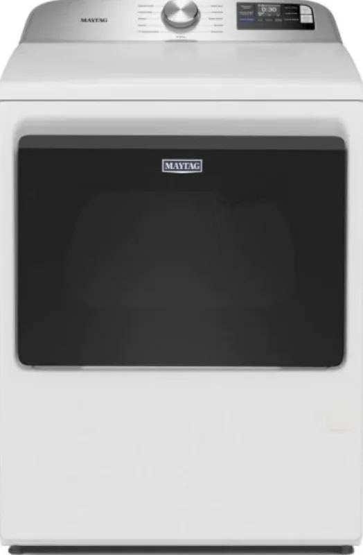 Maytag - 7.4 cu. Ft Vented Gas Dryer in White - MGD6205RW White