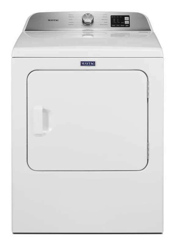Maytag - 7 cu. Ft Electric Dryer in White - YMED6200KW White