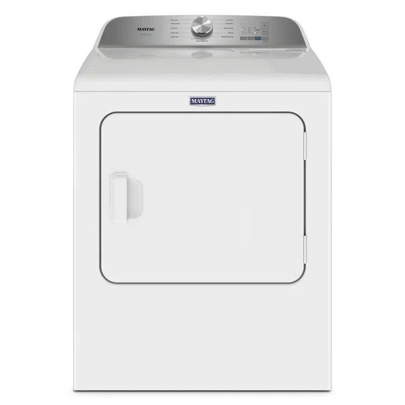 Maytag - 7 cu. Ft Electric Dryer in White - YMED6500MW White